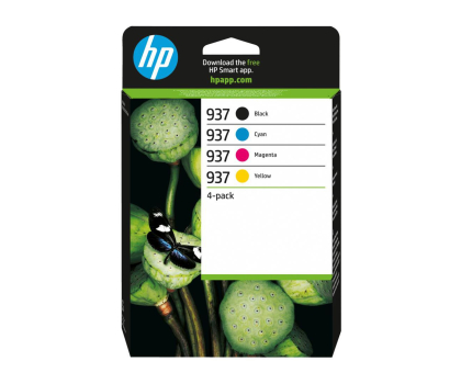 Tusz HP Zestaw 4 tuszów 937 CMYK Instant Ink